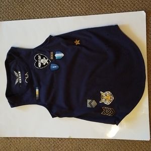 CHASER Navy Tank with Patches